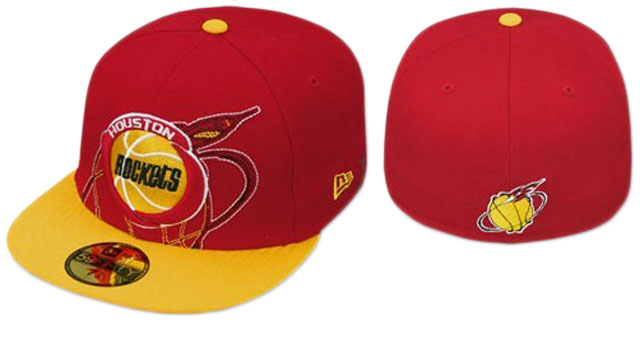 Houston Rockets NBA Fitted Hat09